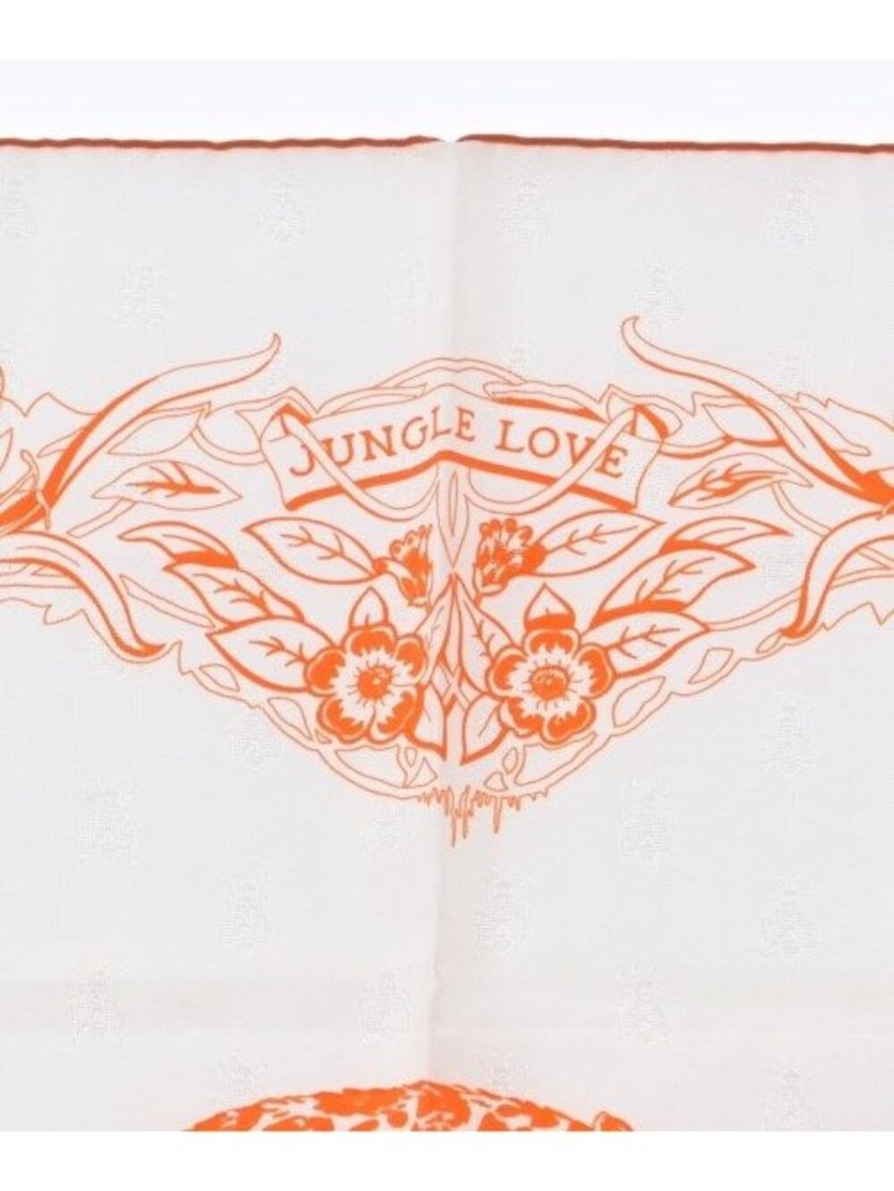 Hermes Bandana Scarf Orange - Picture 2 of 6